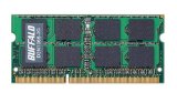 BUFFALO ノート用増設メモリ PC3-8500(DDR3-1066) 2GB D3N1066-2G/E