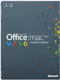 Microsoft Office for Mac Home and Business 2011-2 パック [パッケージ] (PC2台/1ライセンス)