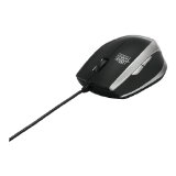 iBUFFALO BlueLED有線マウス 超高感度 5ボタン USB ブラック BSMBU02BK