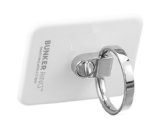 New Bunker Ring 3 White 【全4色】 iPhone5/iPhone4S/iPad mini/iPad2/iPad/iPod/GALAXY Slll スマートフォン・タブレットPCの落下防止・スタンド機能・指1本で保持 【正規輸入品・日本語使用案内付】UDBR3WH002