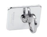 New Bunker Ring 3 Mirror Silve 【全4色】 iPhone5/iPhone4S/iPad mini/iPad2/iPad/iPod/GALAXY Slll スマートフォン・タブレットPCの落下防止・スタンド機能・指1本で保持 【正規輸入品・日本語使用案内付】UDBR3SL003