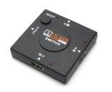 3ポート HDMI ケーブル セレクター 切替器 PC PS3 テレビ ワンタッチ 切り替え